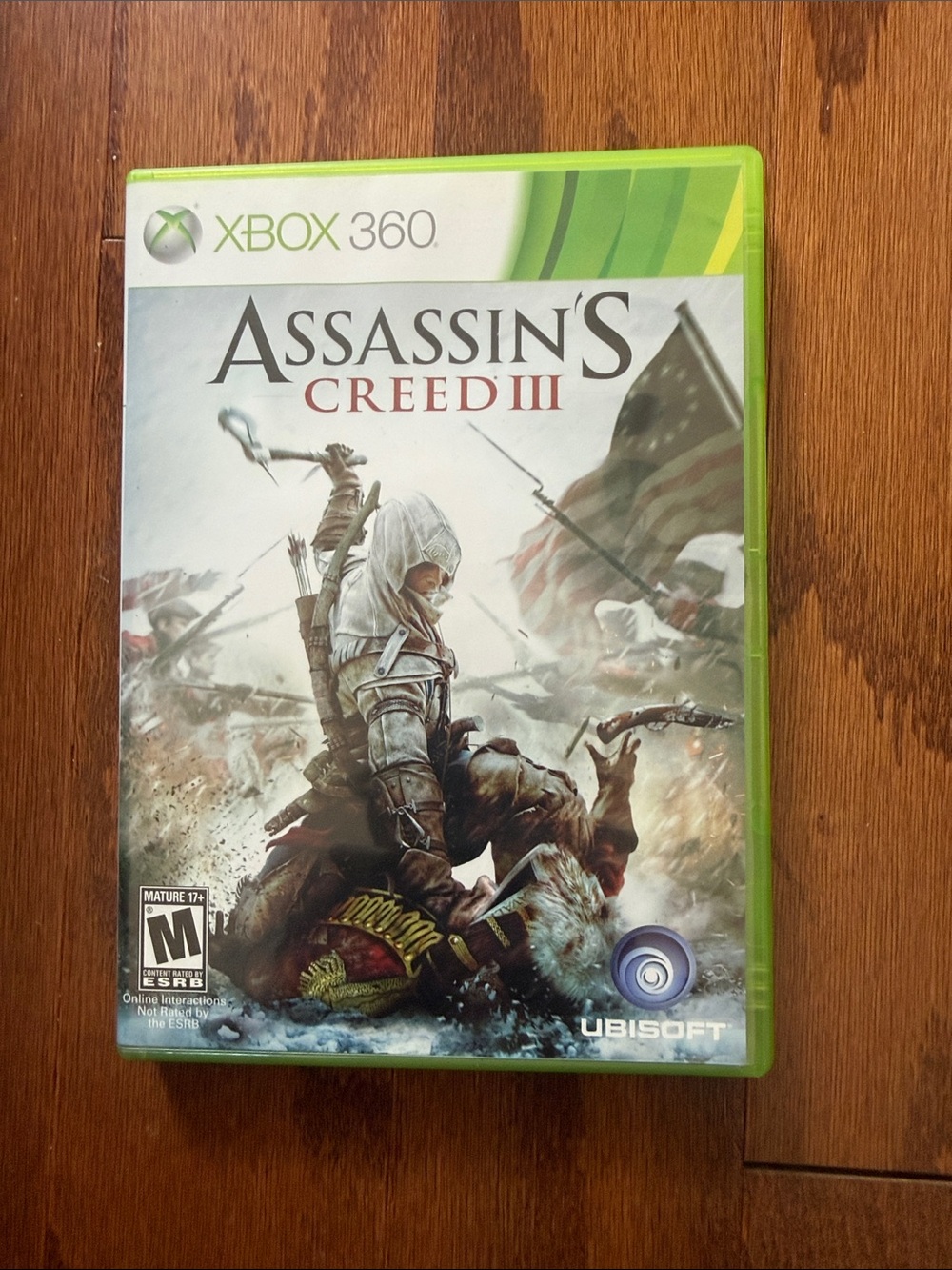 Assassin’s Creed III Xbox 360 Complete 2 Disc Set Ubisoft 2012